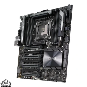 مادربرد ورک‌استیشن ایسوس مدل WS X299 SAGE/10G با چیپ‌ست X299 و دو شبکه 10GbE