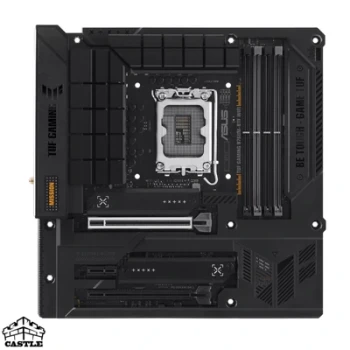 مادربرد ایسوس مدل TUF GAMING B760M-BTF WIFI سوکت LGA1700 با پشتیبانی از DDR5 و طراحی پورت پشتی (BTF)