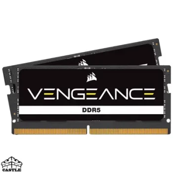 رم لپ‌تاپ CORSAIR VENGEANCE DDR5 SODIMM ظرفیت 16GB فرکانس 5600MHz CL48