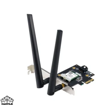 کارت شبکه ASUS PCE-AX1800 PCIe با WiFi 6 و Bluetooth 5.2 مناسب سیستم‌های دسکتاپ