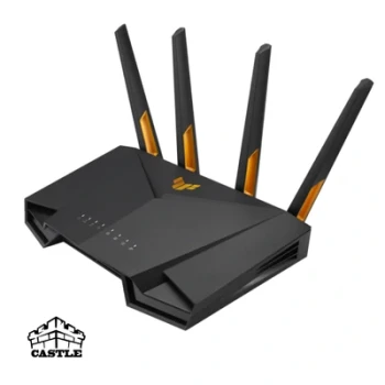 روتر گیمینگ ایسوس ASUS TUF Gaming AX3000 دوبانده با پشتیبانی از Wi-Fi 6 و آنتن‌های قدرتمند