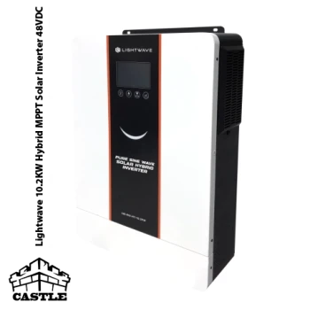 اینورتر هیبریدی لایت‌ویو Lightwave مدل LW-INV-HY-10.2KW (۱۰.۲ کیلووات، ۴۸ ولت)