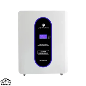 باتری لیتیوم آهن فسفات Lightwave مدل LW-LiFe-5KW-24V